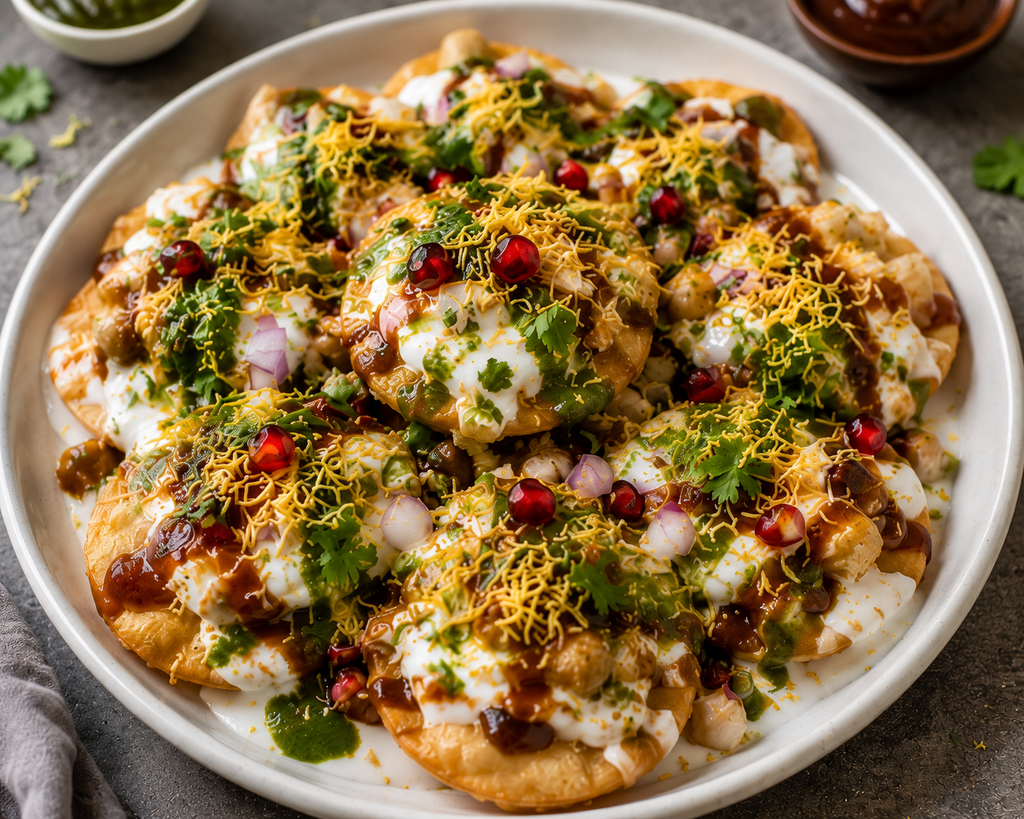 Crunchy Papdi Chaat